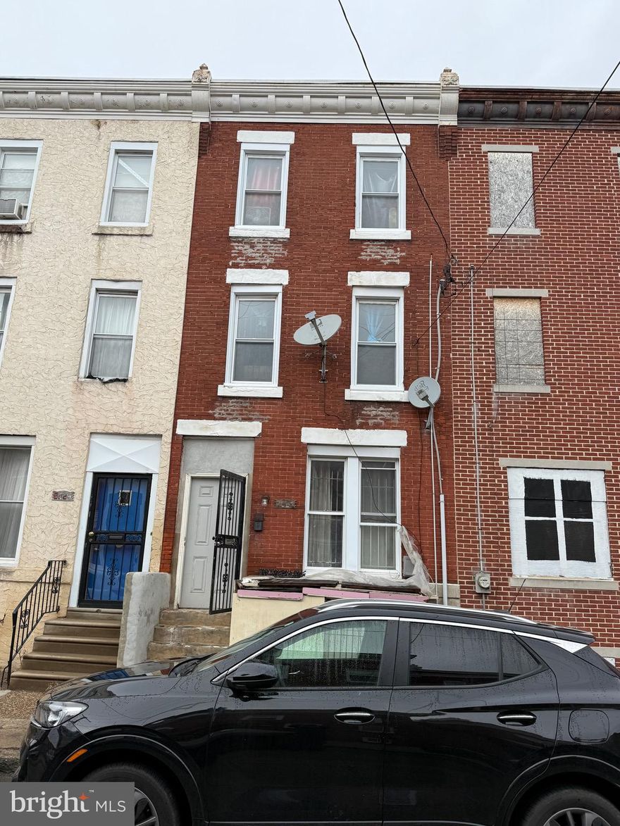 Welcome to 2021 W Westmoreland St, a charming property nestled in the heart of Philadelphia, the City of Brotherly Love! This spacious property boasts five bedrooms, four full bathrooms, and one half bathroom, offering ample room for your needs. With over 2,000 square feet of interior space, it brims with potential for renovation and expansion. Currently, the property is used as a studio apartment complex, with four units. One unit is currently rented out for $750 per month. The first floor features an open and inviting living space with one bedroom and one bathroom. The second floor houses two more studio apartments, with the third having an additional studio apartment and access to the roof, which can be transformed into a cozy balcony or a charming roof garden. The basement provides convenient access points from both the outside and inside, making it an ideal location for future renovations or conversions into additional studio apartments.
With its prime location and diverse options, this property has the potential to be both an income-generating investment or a comfortable primary residence. Don’t miss out on this incredible opportunity to make 2021 W Westmoreland St your own. Schedule your showing today and let’s explore this exciting property together!
More Photos Coming Soon!
Owner is Currently Renovating/Cleaning Out Property!