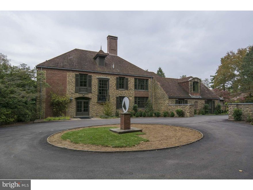 An artful and exquisite balance between the best of old and new, Ardwyn blends classic stone and brick French Norman architecture with a chic, modern interior.  Under the design talents of  Castlecomb Projects the finishes are bold, impeccably selected and masterfully crafted with the artistry evident in the respect shown to the 70 year old structure.  A truly glamourous home with no space being too precious to be off limits for active family life. Soaring ceilings, Exquisite detailing and superior execution.  Ardwyn will come to define the "New Classic" For Mainline Living.  Please note that Taxes and Assessment are To Be Determined.