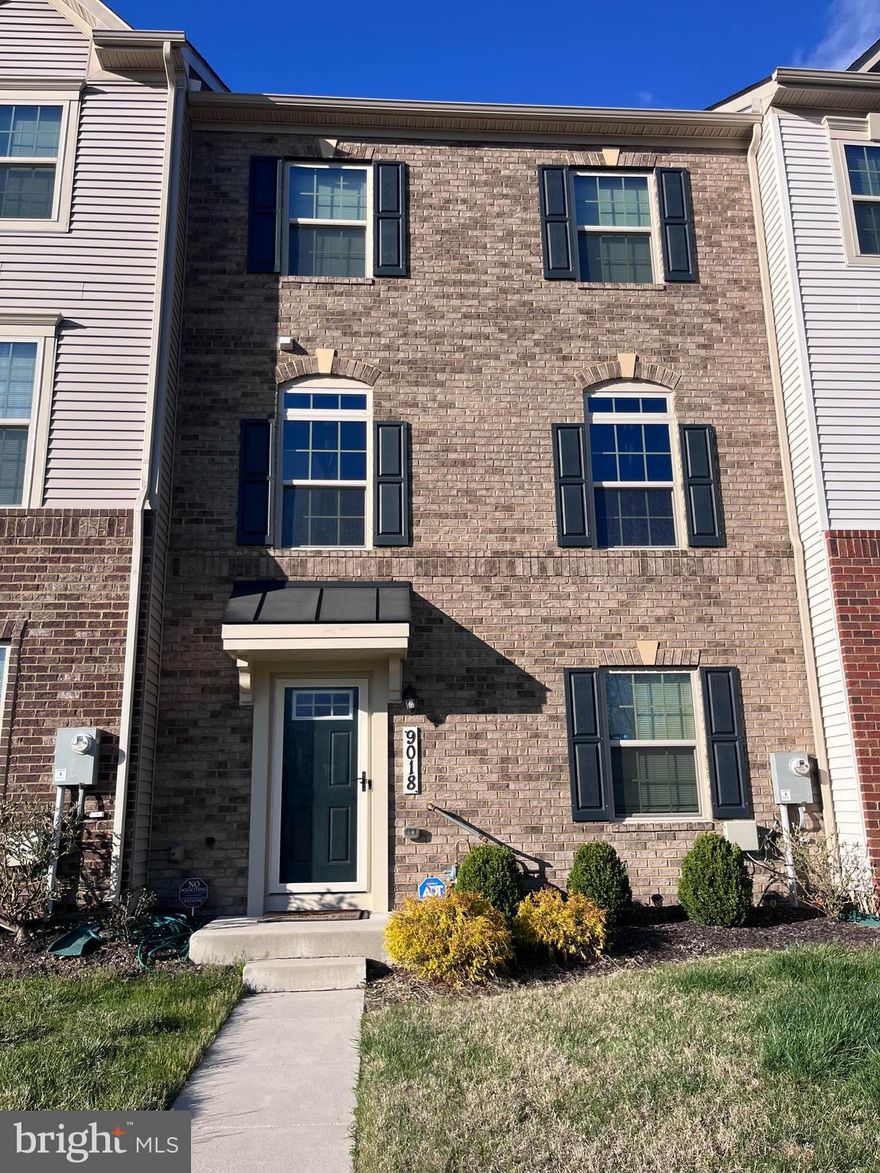 This stunning 1584 sq ft. town home offers the latest features for your convenience. As you enter the lower level of the home through the main entryway or attached 2-car garage, you'll be greeted by a spacious foyer.

Moving up to the middle level, you'll be delighted by the bright and open-concept kitchen, featuring a sizable island that seamlessly connects to the living room. The kitchen is a dream come true for culinary enthusiasts, with granite counter-tops, espresso stained cabinets, stainless steel appliances, an oversized island and a custom backsplash. Hardwoods floors highlight this space which is perfect for entertaining guests. The main level also includes a spacious deck perfect for outdoor grilling and dining.

The upper floor contains the owner's suite, a generously sized getaway that offers a large walk-in closet and an en-suite bathroom complete with a dual vanity. The laundry room is conveniently located just down the hall, easily accessible from both the owner's suite and secondary bedrooms.
The home includes a programmable thermostat to adjust your temperature from your smartphone and much more!

Lastly, the amenities in this community are OUTSTANDING! Multiple playgrounds, a gazebo for entertaining AND a future town center.

Quick access to 1-495, Suitland Parkway, and Pennsylvania Ave makes getting around the Washington DC Area a breeze.