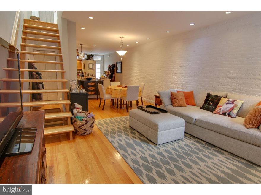 For rent in the heart of Graduate Hospital! On the desirable 2100 block of Snt Albans, this fully renovated, 2-bed, 2-bath home is available for your July 1 move in. Enter into a beautifully designed, open concept main floor, featuring exposed brick, and a spacious living/dining area. The large, open kitchen space comes equipped with granite counters, a full set of appliances, and plenty of storage. The floating staircase leads you to two bright and spacious bedrooms, and accompanying skylit bathrooms for each. This home is loaded with all the comforts of city living, including pre-wired security system, sound system, in-sink water filtration system, washer/dryer, and more! Conveniently located to Center City, CHOP, and UPenn/Drexel, this home ensures you'll have a quick commute, and is walkable to all of your errands, favorite restaurants, and nightlife. Book your appointment today, and make this opportunity yours!