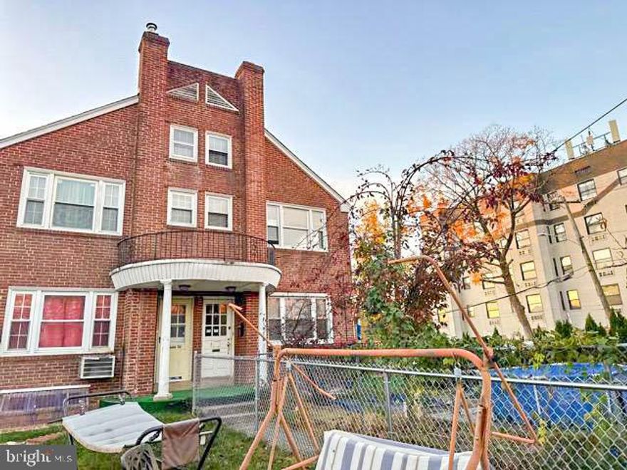 Excellent opportunity to own this all-brick duplex in Upper Darby! This corner lot home features 4 beds, 2.5 baths & an open floor plan with approx 1,936 square feet of living space. TONS of potential & plenty of ways to put your style into this home! Being sold AS IS, WHERE IS, Buyer is responsible for all required inspections & certifications (if applicable). All info & property details set forth in this listing, including all utilities & all room dimensions which are approximate, are deemed reliable but not guaranteed & should be independently verified if any person intends to engage in a transaction based upon it. Seller/current owner does not represent &/or guarantee that all property info & details have been provided in this listing. DO NOT Approach the occupants, exterior drive-by showing ONLY!!