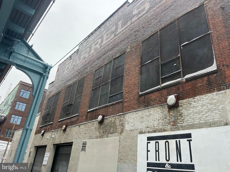 Nationally recognized On Site Catering facility including Ballroom, Commissary, Warehouse and Administration offices. Current tenant is relocating.  26,675sf facility on  close to half an acre in prime Fishtown/Kensington location.  Drive in Loading. Parking for 18 cars.  Elevator. 3 phase electric. 6Kw Solar. Multi Zone Heat and AC. Sprinklered. Additional income for Cell Tower lease. Incredible development opportunity. 55” by right. 80% land use by right.