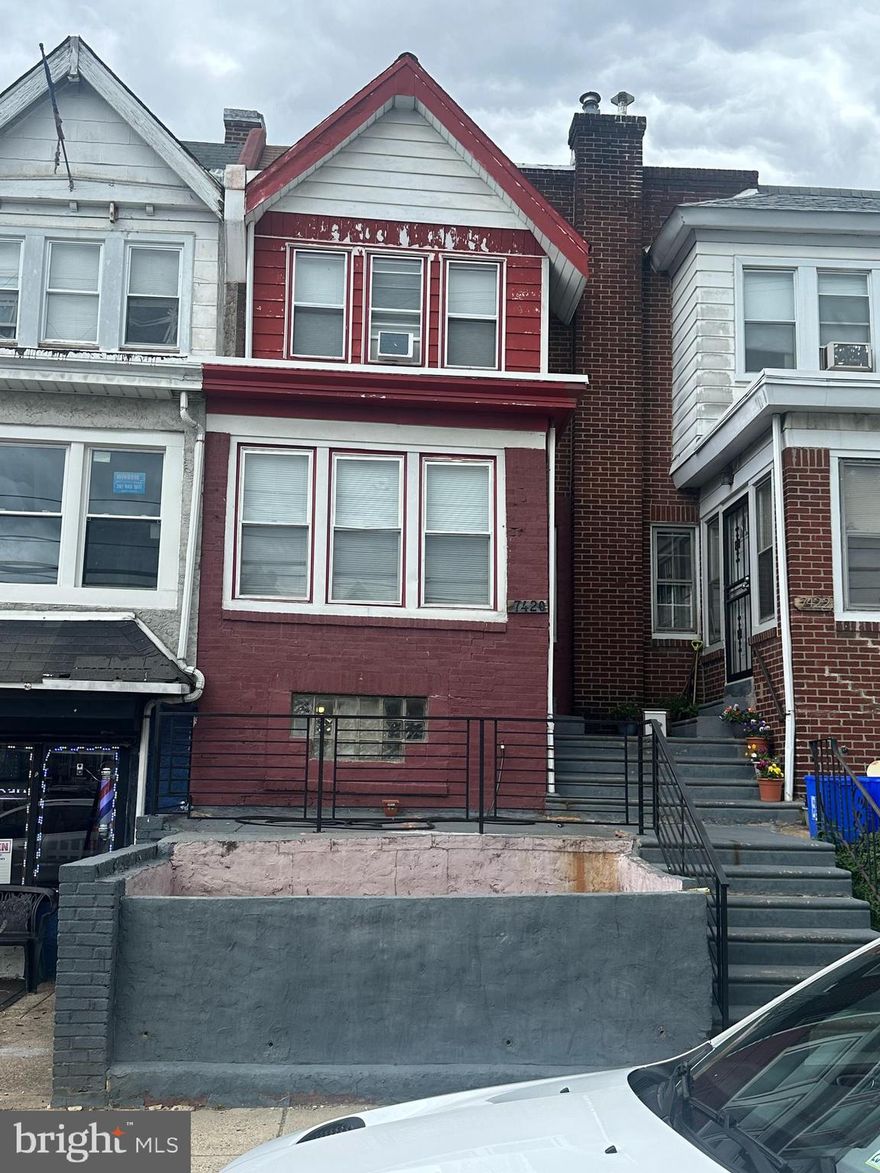 Welcome to the Holmesburg section of Philadelphia. This well maintained 3-bedroom and 1-bathroom home is ready for a first-time homebuyer or an investor looking to add to their portfolio. The property is currently tenant occupy while on a month-to-month lease agreement.  Just a short walk to Charles A Russo Playground and Cottman & Torresdale Septa Bus Loop (Routes 28,56 & 70).  This property is also just a short drive to Interstate 95 and the Roosevelt Blvd. Schedule a showing today.