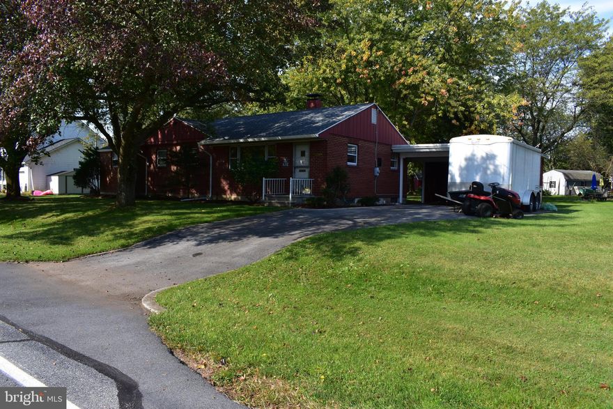 Solid brick ranch on .63 acre lot. Very solid home that needs a little updating to your taste. Beautiful hardwood floors, large rooms. Large yard. New roof and gutters 2023. Property is well water and public sewer at 210 quarter.