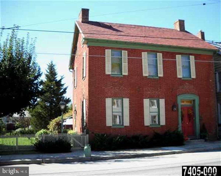 WONDERFUL RESTORED HOME BUILT IN 1820 HAS A PLAQUE BY THE NATIONAL REGISTRY. WAS A BED AND BREAKFAST AT ONE TIME. THIS HOME OFFERS YESTERYEAR FEEL WITH MODERN AMENITIES. LARGE YARD LARGE BARN/GARAGE. EXTRA LARGE OUTBUILDING FOR STORAGE AND MORE.  LEASE WITH OPTION TO BUY.  GREAT OPPORTUNITY.