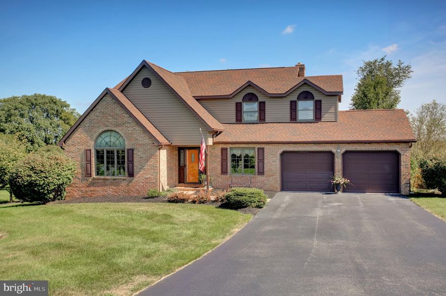 A beautiful place to call home. This home has it all. Situated on a large level 1+ acre lot with a big back yard. 4 Bedrooms, 3 full baths, Formal Living Room, Formal Dining Room, Cozy Sunken Family room with Fireplace/with French doors leading to a deck; Large eat-in Kitchen with updated cabinets and Granite Counter tops; Stainless steel appliances. First floor office/ Large Master Suite with Walk in closet,Full bath with soaking tub and walk-in shower. 3 Addition bedrooms. Full basement. If you are looking for a home with lots of storage this is it!