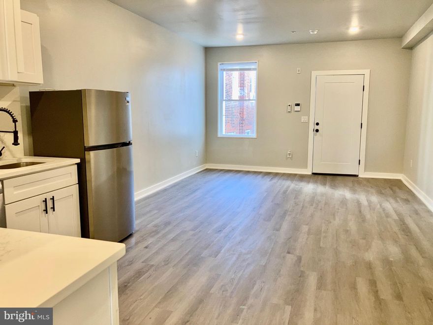 Welcome to our newer 1-bedroom, 1-bathroom apartment located on vibrant Baltimore Avenue - only blocks from its commercial thoroughfare and home to such venues as Cedar Park Cafe, Hibiscus Cafe, Booker's, Dock Street, Amari's and Mariposa Co/op. Nearby SEPTA routes offer easy access to anywhere. This modern and stylish apartment offers a range of amenities that are sure to enhance your living experience. Step into the sleek kitchen equipped with stainless steel appliances, including a built-in microwave, dishwasher, and garbage disposal, making meal preparation a breeze. The convenience of a washer/dryer within the apartment ensures that laundry day is hassle-free. Enjoy the luxury of a shared patio, perfect for relaxing and soaking up the sun. With a video doorbell, you can easily monitor visitors and enhance your security. This apartment is designed to provide you with comfort and convenience, making it the perfect place to call home. Pets are welcome with a $300 refundable pet deposit. Tenants pay for water and electricity. Good credit history a must.