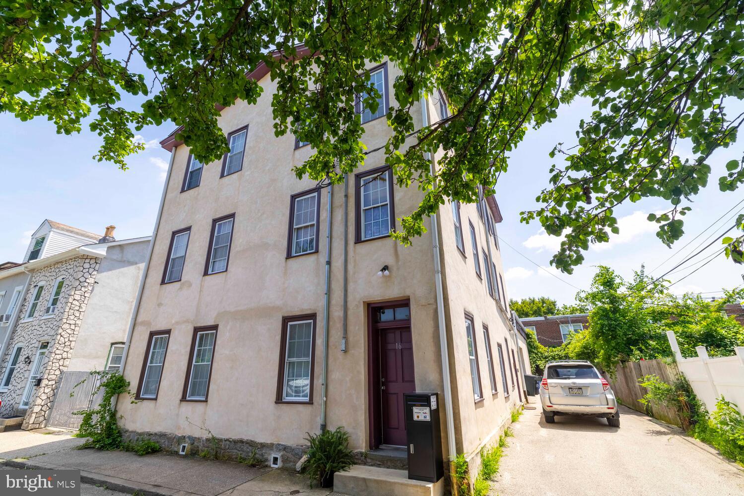Rarely offered, Beautiful 1880's Grain Mill Building converted in three (3) apartments with a huge adjoining/attached garage-warehouse studio space, with overhead garage door and driveway. All three (3) apartments, tastefully renovated, each with huge light-filled 6 over 6 muntins (aka montant) windows in each unit. All apartments are 2 Bedroom 1 bath approximately 1200 sf each, and in excellent condition with Central Air Conditioning, in-unit private laundry, recently refinished original wood plank flooring.
Open floor plan layout. Ideally configured with a living room, dining area, Island Kitchen. All separate utilities-tenants pay HVAC, electric, gas domestic hot water.
Bonus and not currently leased (owner occupied) projected rent $1500- large commercial grade ware house- studio space, includes separate gas fired hot water heat-radiators, separate electric meter, toilet and work/wash tub area. Concrete slab floor, high 13' ceiling height, large overhead garage door-very secure.
Gross yearly rental income ($72,000) includes projected garage/studio space rent of $1500 per month.
Yearly expenses range in the low to mid $20,000's and include owner paying RE Taxes, Building Insurance, Trash Tax, Fire/Smoke Alarm fee, Maintenance and Repairs. Would make a fabulous investment or even some mixture of an owner occupied situation.
24 HOUR NOTICE for showings.
All showings through agent.