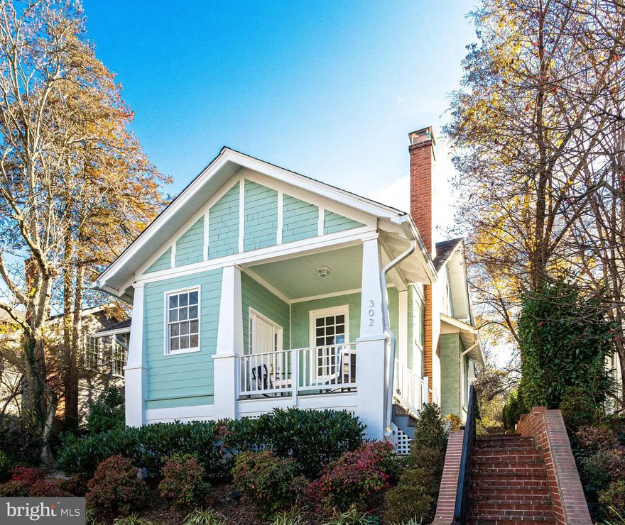 A beautifully updated and furnished home in The Rosemont area of Alexandria City.  On one of the quietest streets in Rosemont, walking distance to metro. Extremely spacious first floor encompasing over 1600 sq feet, bathed in natural light and garden views. From entry Porch , enter a large and inviting Living room with high ceilings and classic windows . Follow to an  open plan Dining room . Two charming bedrooms and a full bath on this level. Kitchen is High End that leads to the family room beyond it. French doors lead you to a gorgeous garden and patio. Second level has an impressive Master suite with walk-in closet and master bath. Two other bedroom on this level are bright and delightful overlooking the front of the property, 3rd bathroom too.  All furnishing are of high quality , owner is  meticulous in creating elegant living spaces. Parking is available in the street and through the alley to the Garage. Walk to king Street, Cafes and More.