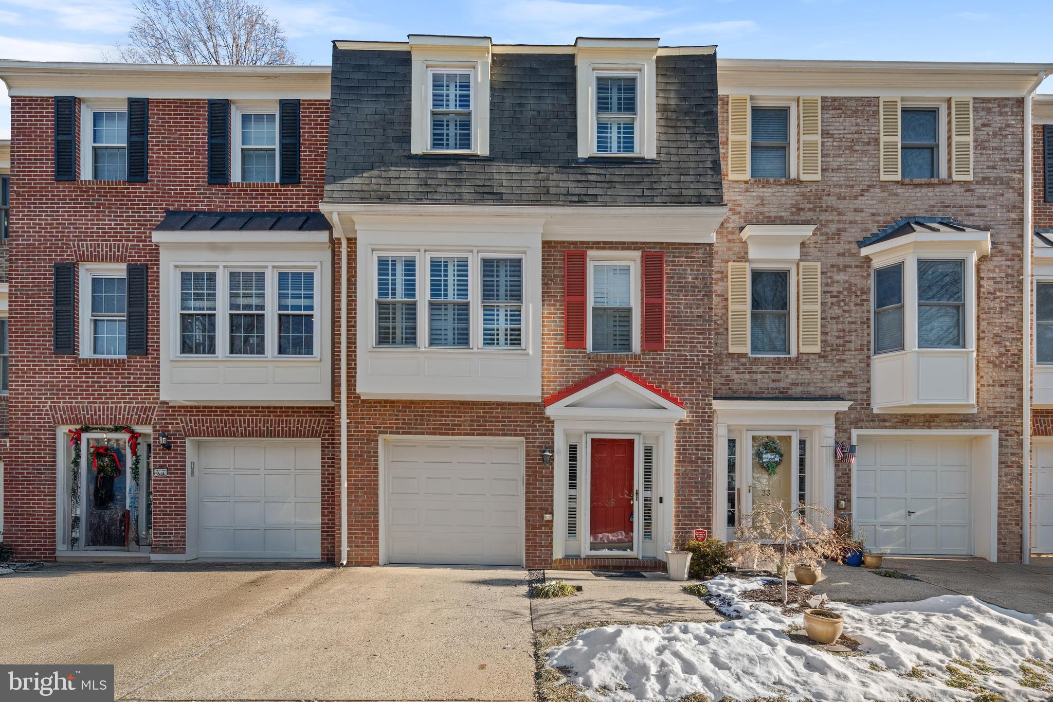 OFFERS DUE BY MONDAY 5:00 pm. Pride of ownership exudes in this beautifully updated townhome. Situated in an excellent Alexandria location, this home is close to everything...yet tucked away in a quaint, cozy neighborhood. The upper level offers two primary bedrooms, each with its own private bath and plenty of closet space. The bedrooms are warm, inviting, and feature newly installed carpeting. The main level has been recently updated with gorgeous hardwood flooring, and the interior of the home is freshly painted with a bright, neutral color. The updated kitchen features quartz countertops, natural gas cooking, and stainless-steel appliances. You’ll love entertaining your guests inside and out, as the family room provides easy access to the rear brick patio. There is a den on the entry level that can serve as a family room, home office, or workout space. Conveniently located with many nearby shops, restaurants, and public transportation options.