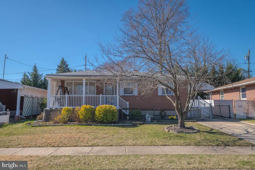 Welcome to 911 Essex Square! This charming all-brick rancher is nestled in the highly sought-after Macelee Community, offering a perfect blend of comfort and convenience.  Step inside to discover a spacious main level, featuring a bright and airy living room, a dedicated dining area, and a well-appointed kitchen complete with Corian countertops, a stylish tiled backsplash, white appliances, and ample cabinetry & counter space. A convenient side door off the kitchen leads to your private backyard oasis—perfect for outdoor entertaining! The main level also boasts three generously sized bedrooms, all with ample closet space, and a full bath with a walk-in shower. Downstairs, the fully finished lower level offers a large family room with a cozy gas fireplace, a half bath, and a spacious utility room for extra storage. Plus, there's a versatile work/craft room equipped with a workbench and cabinets, ideal for DIY projects or hobbies. Outside, enjoy a fenced-in backyard, perfect for backyard BBQs, gatherings, and relaxation. After a long day, unwind with tranquil evenings on your covered front porch, the perfect spot to sip your favorite beverage and take in the peaceful surroundings. A large shed offers additional storage.  Location is key! This home is conveniently situated near I-695, I-95, and Route 40, providing easy access to shopping, dining, Martin State Airport, Gunpowder Falls State Park, waterfront parks, and Rocky Point Golf Course. For added peace of mind, recent upgrades include:  Central Air Conditioning (2024), Boiler (2024), Roof (2023), New Side Steps (2023), Water Heater (2016), Generac Whole House Generator (2009), Newer Windows. Don't miss this incredible opportunity to own a beautifully maintained home in an unbeatable location! Schedule your tour today!