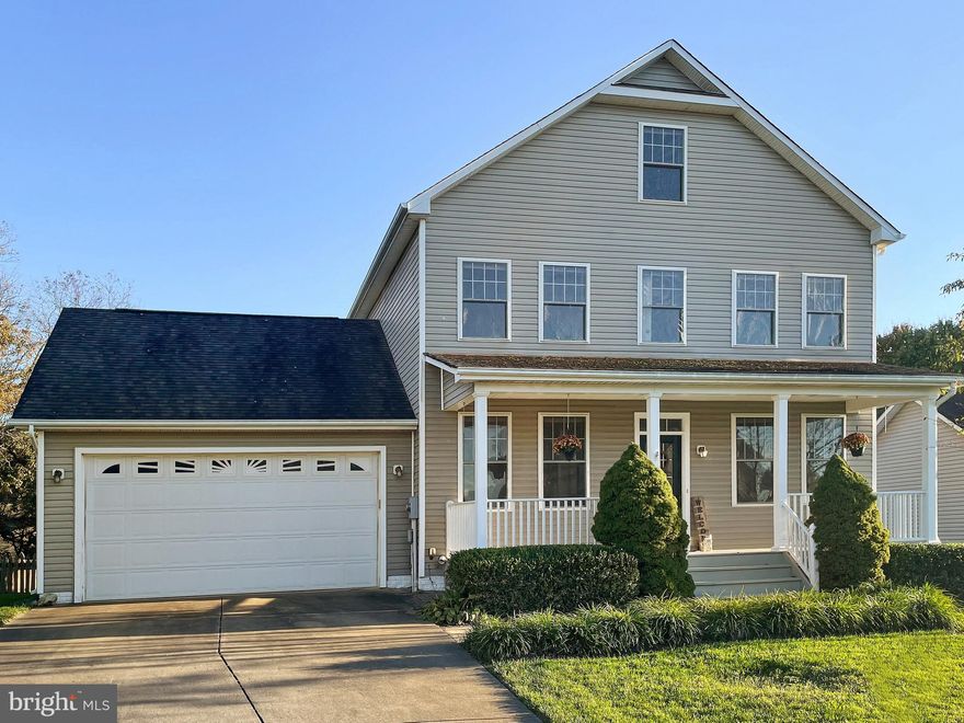 Charming 3 bed 3 1/2 bath colonial with over 3250 sq/ft of living space - curb appeal galore - covered front porch - two car garage - new a/c '15 - new water heater '17 - fully finished basement '17 - kitchen remodel '18 - kitchen aid appliances - gas range - master bath renovated '18 - walk-in shower - deck replaced '21 - fireplace replaced '21 - hall bath renovated '21 - 4th level loft off master suite - spacious secondary bedrooms - Comcast internet - fabulous fenced-in rear yard - mature trees - cul-de-sac street - no thru traffic - you will love it here! *Please remove shoes*