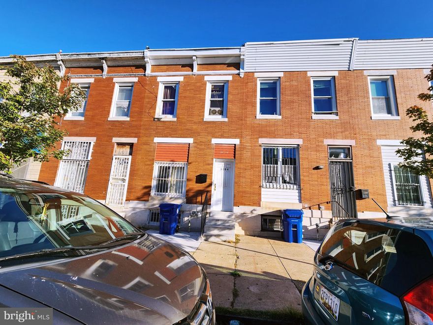 ONLINE AUCTION: Bidding begins 10/16/2023 @ 10:00 AM. Bidding ends 10/18/2023 @ 7:20  PM. List Price is Suggested Opening Bid. 2 Story Townhouse located in the Madison-Eastend area of Baltimore City. Residents can enjoy the nearby attractions such as John Hopkins Hospital, Northeast Market, Patterson Park, Erdman Shopping Center, & John Hopkins Metro Station. Easy Access to Major Traffic Artery Orleans St. Property is Rented. Deposit: $7,500.