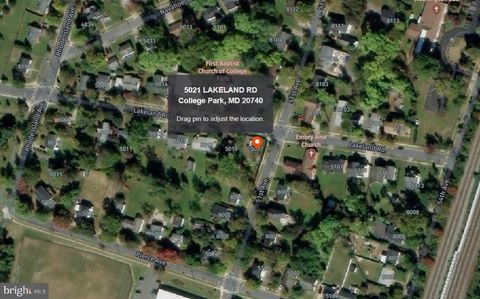 5021 LAKELAND ROAD COLLEGE PARK MD 20740