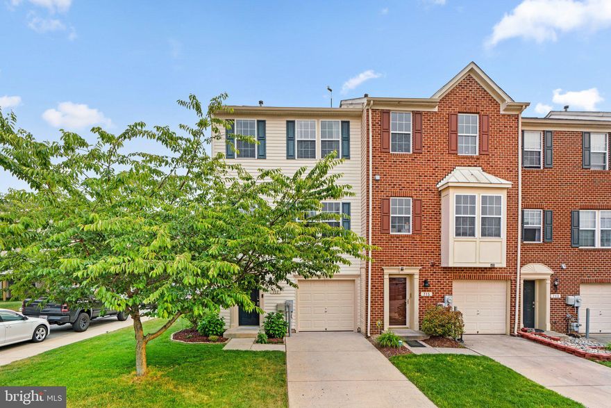 Welcome to this charming end-of-group townhome located in the highly sought-after Tanyard Springs community in Glen Burnie, Maryland. With its desirable features and abundance of amenities, this property offers the perfect combination of comfort, convenience, and community living.

As you step into this well-maintained townhome, you are greeted by an inviting and spacious living area with 9' ceilings that create an open and airy atmosphere. The main level boasts a beautifully updated kitchen, perfect for the culinary enthusiast, complete with modern appliances and ample counter space for meal preparation. The adjacent dining area provides a seamless flow for entertaining and family gatherings.

This home features three bedrooms, providing ample space for both relaxation and privacy. The primary bedroom is a tranquil retreat with an ensuite bathroom and ample closet space. The two additional bedrooms are well-appointed and share a generously sized full bathroom.

One of the standout features of this townhome is the large deck, ideal for outdoor dining, entertaining, or simply enjoying the beautiful surroundings. 

Tanyard Springs is renowned for its impressive amenities, enhancing the quality of life for its residents. The community offers over 110 acres of common area, providing ample space for outdoor activities and recreational pursuits. Residents can take advantage of the community pool, which includes a dedicated toddler pool for the little ones. Tennis enthusiasts will appreciate the two well-maintained tennis courts, and the half basketball court is perfect for a friendly game with neighbors. The community also features three dog parks and 47 pet stations throughout, ensuring your furry friends can enjoy the outdoors as well.

Tanyard Springs offers four playground areas and a play field, providing endless opportunities for outdoor fun. The community also includes two pavilions, perfect for hosting gatherings or enjoying picnics. Additionally, residents have the option to rent the community clubhouse for special events. Fitness enthusiasts will appreciate the 24-hour fitness center, while green thumbs can indulge their passion in the community garden with 32 garden plots available for rent.

Tanyard Springs is a vibrant Homeowners Association community established in 2009, featuring a total of 1,424 homes, including 171 single-family homes and 1,253 townhomes. Its convenient location in Glen Burnie provides easy access to shopping, dining, entertainment, and major commuter routes.

Don't miss the opportunity to own this delightful end-of-group townhome in the amenity-rich Tanyard Springs community. Schedule your showing today and experience the exceptional lifestyle this home and community have to offer.