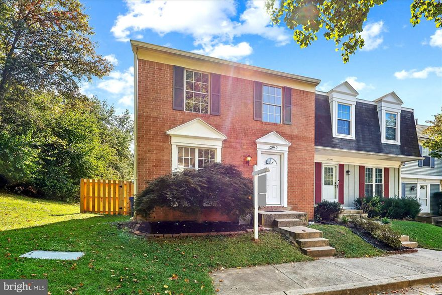 Turnkey End-Unit Townhome in Prime Germantown Location!

Welcome home to this beautifully updated end-unit townhouse in the highly sought-after Churchill Town Sector of Germantown! With 3 spacious bedrooms, 2.5 baths, and over 1,200 sq ft of finished living space across three levels, this home offers comfort, style, and unbeatable convenience.

Step inside to a bright and airy main level featuring an open-concept living and dining area, brand-new flooring, and tons of natural light. The modern kitchen is freshly updated with sleek new appliances and countertops, ready for your next culinary adventure. Glass doors lead to your private, fully fenced backyard—a perfect oasis for outdoor entertaining, gardening, or relaxing evenings under the stars.

Upstairs, the generous primary suite includes a private bath, while two additional bedrooms share a full hall bath—ideal for guests, family, or a home office. The fully finished lower level offers brand-new flooring and flexible space for a gym, rec room, guest suite, or work-from-home setup.

As an end-unit, you’ll love the extra privacy and serene views—your backyard backs to open green space. Plus, enjoy two assigned parking spots and a vibrant community with amenities like a swimming pool, multiple playgrounds, and scenic walking paths.

Perfectly located near I-270, Milestone Shopping Center, Topgolf, Black Hill Regional Park, public transit, and more—you’ll have everything you need right at your fingertips.

This home is move-in ready and truly a must-see. Don’t miss your chance to own this gem in one of Germantown’s most desirable neighborhoods!