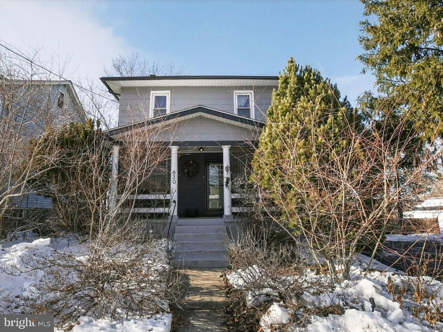 Welcome to this beautifully maintained Colonial, situated on an expansive lot in sought after Glenside.  This home perfectly blends classic charm with thoughtful modern updates, beginning with a welcoming covered front porch that leads into a bright living room. The living room flows into the formal dining room, both featuring the gleaming hardwood flooring that extends throughout the home. The kitchen was updated in 2021 and offers stainless steel appliances, a stylish subway tile backsplash, and a convenient breakfast bar. For effortless indoor-outdoor living, the kitchen provides direct access to the deck. Completing the main level is a primary suite featuring a private full bathroom updated in 2020. The second floor offers three additional well-appointed bedrooms and a full hallway bathroom that was tastefully updated in 2024. The lower level consists of a full basement that includes versatile finished space, perfect for a media room or home office. This level also houses the utility area and laundry facilities, along with convenient interior access to the attached garage. The exterior of the property is a true standout, featuring a large, fully fenced yard designed for leisure and gatherings. The new deck, installed in 2024, provides an ideal entertaining space overlooking the yard with raised beds, mini meadow, mature birch trees and perennials. This move-in-ready home has been entirely repainted within the last two years and boasts significant recent improvements, including a new gas heating system and new gutters installed in 2024. The roof was installed in 2019. The location is truly unbeatable, situated just blocks from the train station and within easy reach of four township parks, athletic fields, and the community pool. Residents will enjoy close proximity to Keswick Village, the PA Turnpike, the local library, and an array of premier schools and restaurants.  HURRY!