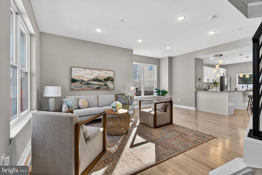 This home offers the rare opportunity to be only the second owner. Built in 2023, this impressive two-story residence features 4 bedrooms, 3.5 bathrooms, and a convenient attached garage. Thoughtfully designed for both comfort and entertaining, the home showcases spacious open-concept living areas filled with natural light. Step inside from the inviting front porch into a bright and airy interior featuring neutral tones, high ceilings, recessed lighting, and beautiful hardwood flooring throughout the main level. Abundant windows enhance the warmth and openness of the space. The main level offers multiple living areas, a powder room, dining spaces that flow seamlessly together. Glass sliding doors lead to the backyard, creating the perfect indoor-outdoor lifestyle. The gourmet kitchen is a true highlight, featuring stainless steel appliances, white cabinetry, quartz countertops, a range hood, a stylish island, and a pantry for additional storage. Upstairs, you’ll find four spacious bedrooms, each with ceiling fans and generously sized closets. The luxurious primary suite boasts double-door entry, a tray ceiling, a walk-in closet, and a spa-like five-piece en-suite bath. The fully finished walk-out basement, complete with a separate entrance and full bathroom, offers exceptional versatility, ideal for a recreation room, guest suite, home office, or studio. Step outside to enjoy the modern oversized deck, perfect for relaxing or entertaining, along with a storage shed for added convenience. Schedule your private tour today and take advantage of the rare opportunity to own this exceptional home as only its second owner. HOME WARRANTY AVAILABLE