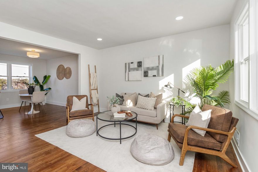 Beautifully Renovated Home in a Prime Location!

Welcome home to this stunning 3-bedroom, 2 full-bath residence that perfectly blends modern style with classic charm. From the moment you step inside, you’ll fall in love with the gorgeous white kitchen featuring stainless steel appliances, quartz countertops, a breakfast bar, and plenty of cabinet space.

The main level showcases refinished hardwood floors and is filled with natural light, creating a bright and welcoming atmosphere throughout. Upstairs, you’ll find three spacious bedrooms and a beautifully updated hall bath with designer finishes.

The fully finished lower level offers incredible versatility with a large rec room, a rear finished room that can serve as a fourth bedroom, office, or guest space, and a brand-new full bath with a stand-up shower. Convenient laundry area also located on this level.

Step outside to enjoy the fully fenced backyard, perfect for entertaining, gardening, or relaxing.

Located in a fantastic area close to Towson and downtown Baltimore, this home offers easy access to shopping, dining, schools, and major commuter routes.