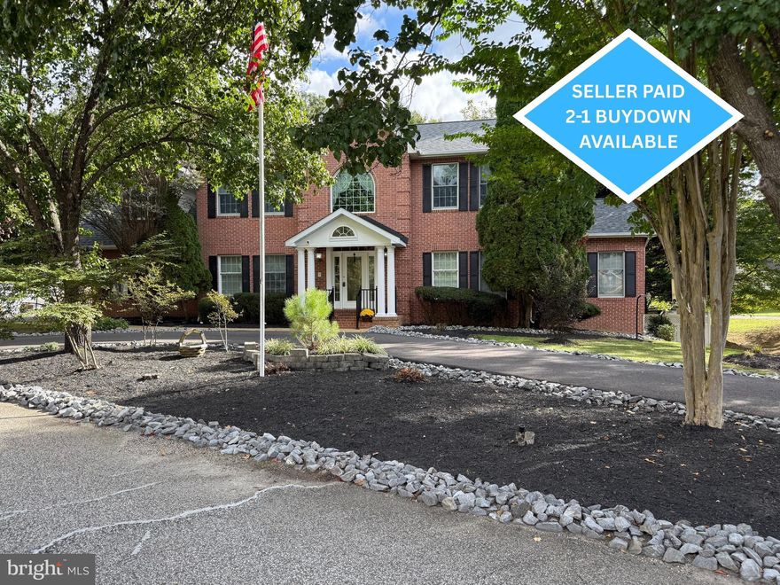 AN OASIS IN LA PLATA - ASK ABOUT SELLER PAID 2-1 BUY DOWN - THIS HOME IS A MUST SEE - PRIDE OF OWNERSHIP SHOWS IN THIS BEAUTIFULLY MAINTAINED  4 BEDROOMS 2.5 BATH BRICK-FRONT COLONIAL - ENJOY OPEN FLOOR PLAN WITH LOTS OF NATURAL LIGHT AND SPACE TO ENTERTAIN - FORMAL DINING & LIVING, LIBRARY/OFFICE, FAMILY ROOM AND MORNING ROOM ON MAIN LEVEL - AMPLY-SIZED BEDROOMS AND UPDATED BATHROOMS ON UPPER LEVEL - HARDWOODS ON MAIN AND UPPER LEVELS  - HUGE REC SPACE IN WALK-OUT BASEMENT - FULLY FENCED BACKYARD OFFERS YOU THE LEISURE LIFE YOU DESERVE WITH IN-GROUND POOL, HOT TUB AND MULTI-LEVEL DECK - OVER 4,200 SQ-FT OF LIVING SPACE AND 1 ACRE OF LAND - CIRCULAR DRIVEWAY - 3-CAR GARAGE AND LOTS OF ADDITIONAL PARKING -  ADD YOUR PERSONAL TOUCH TO MODERATELY UPDATE THIS MOVE-IN READY