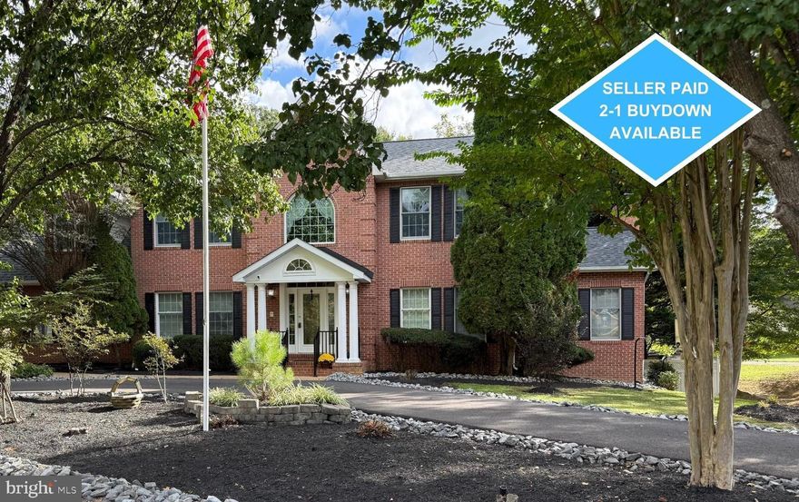 AN OASIS IN LA PLATA - ASK ABOUT SELLER PAID 2-1 BUY DOWN - THIS HOME IS A MUST SEE - PRIDE OF OWNERSHIP SHOWS IN THIS BEAUTIFULLY MAINTAINED  4 BEDROOMS 2.5 BATH BRICK-FRONT COLONIAL - ENJOY OPEN FLOOR PLAN WITH LOTS OF NATURAL LIGHT AND SPACE TO ENTERTAIN - FORMAL DINING & LIVING, LIBRARY/OFFICE, FAMILY ROOM AND MORNING ROOM ON MAIN LEVEL - AMPLY-SIZED BEDROOMS AND UPDATED BATHROOMS ON UPPER LEVEL - HARDWOODS ON MAIN AND UPPER LEVELS  - HUGE REC SPACE IN WALK-OUT BASEMENT - FULLY FENCED BACKYARD OFFERS YOU THE LEISURE LIFE YOU DESERVE WITH IN-GROUND POOL, HOT TUB AND MULTI-LEVEL DECK - OVER 4,200 SQ-FT OF LIVING SPACE AND 1 ACRE OF LAND - CIRCULAR DRIVEWAY - 3-CAR GARAGE AND LOTS OF ADDITIONAL PARKING -  ADD YOUR PERSONAL TOUCH TO MODERATELY UPDATE THIS MOVE-IN READY