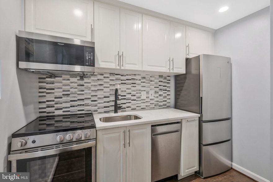 Welcome to 1817 N Rhodes St, Unit 4-257, Arlington!

This beautifully renovated condominium offers a modern and stylish living experience in a convenient location. Step inside and discover a meticulously updated interior that combines contemporary design with functional features.

The heart of this home is the brand-new kitchen, featuring sleek cabinets, exquisite quartz countertops, and a stunning tile backsplash that adds a touch of elegance. Equipped with state-of-the-art stainless steel appliances, cooking becomes a joyous experience. Whether you're a culinary enthusiast or simply enjoy preparing meals, this kitchen will inspire your inner chef.

Fresh paint throughout the entire unit creates a clean and inviting atmosphere, complemented by new flooring that adds warmth and sophistication to the space. The bathroom has been completely transformed with new fixtures, including a stylish vanity, modern tile, and a stunning shower.

With ample storage space, this unit offers the convenience of a large walk-in closet, ensuring that all your belongings have their designated place. Additionally, there is a storage locker in the building, providing even more space for your personal items.

Location-wise, this property is a commuter's dream. Situated in close proximity to the Metro, your daily commute will be a breeze. Enjoy easy access to all the amenities Arlington has to offer, including shops, restaurants, parks, and entertainment venues, all just moments away.

Don't miss the opportunity to make this renovated gem your new home. Schedule a showing today and experience the perfect blend of modern comfort, convenience, and style at 1817 N Rhodes St, Unit 4-257.