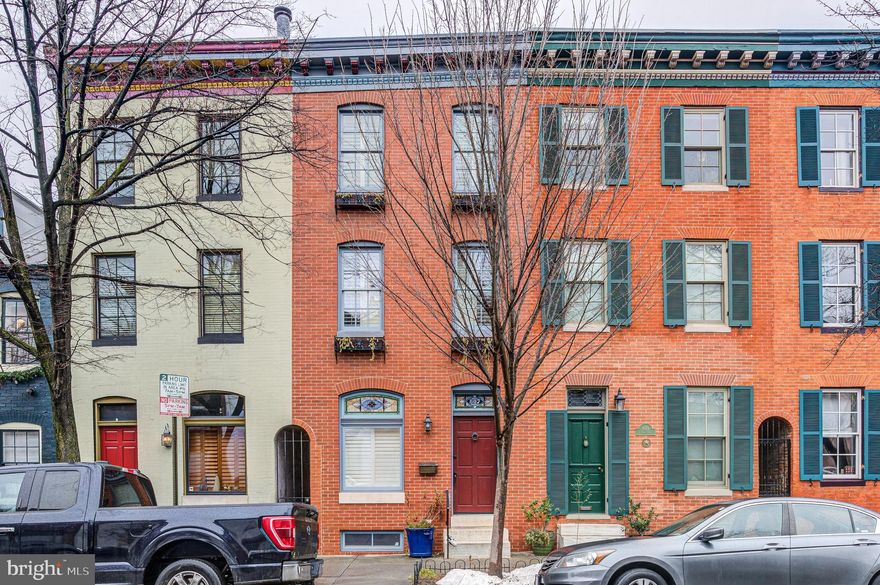 Discover city living at its finest in this charming rental located in the heart of Fells Point! This three-story brick rowhome, featuring three bedrooms and two full baths, seamlessly combines classic charm with modern convenience.  Step inside to discover a thoughtfully designed interior, complete with a spacious living and dining area boasting a cozy gas fireplace and an exposed brick wall that adds character to every corner. The main level also includes a delightful eat-in kitchen, perfect for casual meals and entertaining, as well as a full bath.   On the upper level, you'll find the largest of the three bedrooms plus a spacious full bathroom with a soaking tub and shower. In the hall, you'll have the convenience of a full-sized washer and dryer, as well. The two additional bedrooms complete the third level.  The delightful fenced patio in the back offers a private outdoor retreat, perfect for enjoying the fresh air or hosting gatherings with friends and family.      

Situated in historic Fells Point you will find a myriad of restaurants and shopping options just moments away. Embrace the historic charm of the neighborhood while enjoying the contemporary features within your home.  

Zoned for Hampstead Hill Academy, this neighborhood charter school currently has a long waiting list if you are not fortunate enough to live in the area. 
**  THREE PARKING PERMITS PLUS ONE VISITOR PASS. AFTER 5pm: RESIDENTS PARKING, ONLY!!