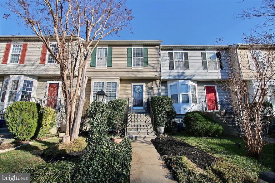 Let’s just start off by saying you HAVE to see this owner’s suite bath. It is absolutely stunning, with floor to ceiling tile in the entire room, new marble top vanity with storage, designer fixtures and a glass enclosed shower with a rainfall shower head along with a hand held shower head. Add in a new elongated commode with energy efficient #1 or #2 action buttons and you have the best owners suite bath in this location and price range. Oh yeah, there are also 3 bedrooms and another bath on the top level. The owner’s suite has vaulted ceilings with 2-large closets and ample space for a king sized bed. The entire house has updated paint with on trend colors and updated carpet. On the main level, the holiday spirit welcomes you with an open hardwood floored living room. Additional features on the main level include a half bath, and a table-space kitchen with a sliding door overlooking the manicured rear fenced yard. Oh, and don’t forget the peek-a-boo kitchen opening to the living room. Finally the lower level has an additional bedroom or den, plus a full sized washer and dryer and a large family room that walks out to the rear fenced yard. All-in-all, with a new roof in 2020, this is a pretty sweet deal for only $340,000 here at 17933 Cottonwood Terrace, Gaithersburg, MD 20877.