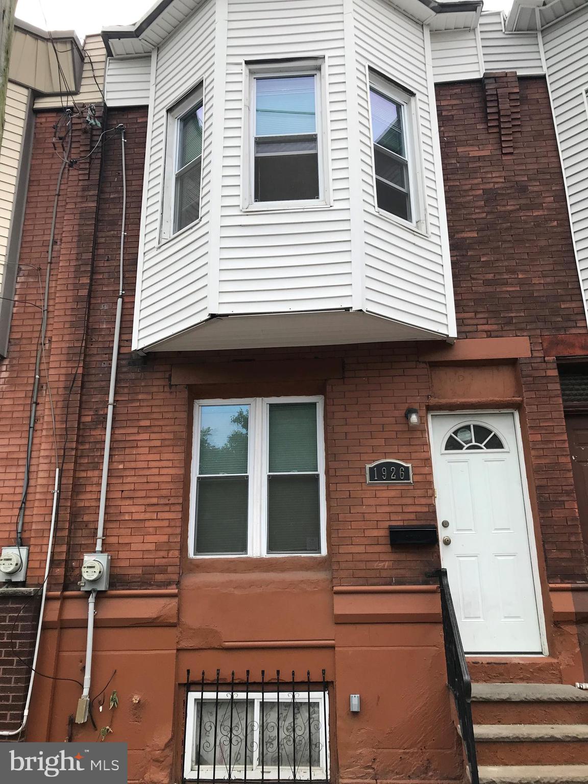 Extra large living room with separate dining room and hardwood floors throughout. Kitchen with ceramic tile and stainless steel appliances. 2nd Floor has 3 nice sized bedrooms perfect for roommates. 3 piece bathroom with extra deep tub/shower combination. Washer and dryer in the basement. House has been repainted and ready to rent 9/1.
