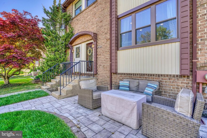 Welcome to your next move! This beautifully updated 3-bedroom, 2.5-bathroom townhouse in the highly sought-after Clusters of Bensalem community offers the perfect blend of modern luxury and comfortable living. From the sleek interior finishes to the expansive outdoor retreat, every inch of this home has been designed with an eye for detail. Step into a bright and airy main level featuring gorgeous dark wood flooring that flows seamlessly through the spacious living area. The home boasts a sophisticated palette and premium upgrades throughout, including a stylish formal dining area and a contemporary kitchen setting. Transition through sliding glass doors to a massive private deck with ample space for dining and lounging, it’s the ideal spot for summer BBQs and morning coffee while overlooking lush greenery. The lower level is a showstopper, featuring a custom-built bar with accent lighting and a cozy electric fireplace perfect for hosting game nights or relaxing with friends. Multiple upgrades through the years this is a must see.