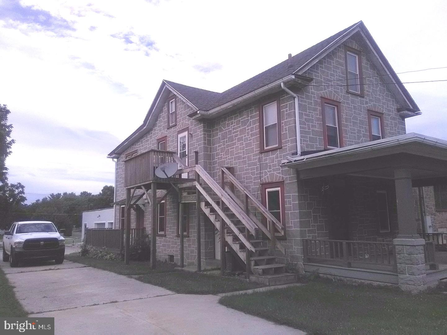 Very nice affordable rennovated 2nd floor apartment with off street parking and large rear yard. Located on Main Street in Morgantown Pa, close to PA turnpike and 15 min to Downingtown, Exton. This apartment has 2 bedrooms, very large open kitchen, finished upper level for a den or media. Included is a washer, dryer and refrigerator. Rental application and references are required. This is a quiet location above a business and all applicants will chose to use Rentspree Application, link imbedded in the property listing. Rentspree is online application process to perform all background checks, credit, etc. and this Rentspree has a fee. Applicants may also chose an Agent to perform the application process with you and for you. Please ask your Agent any questions about this process as renters must qualify first before appointments are granted.