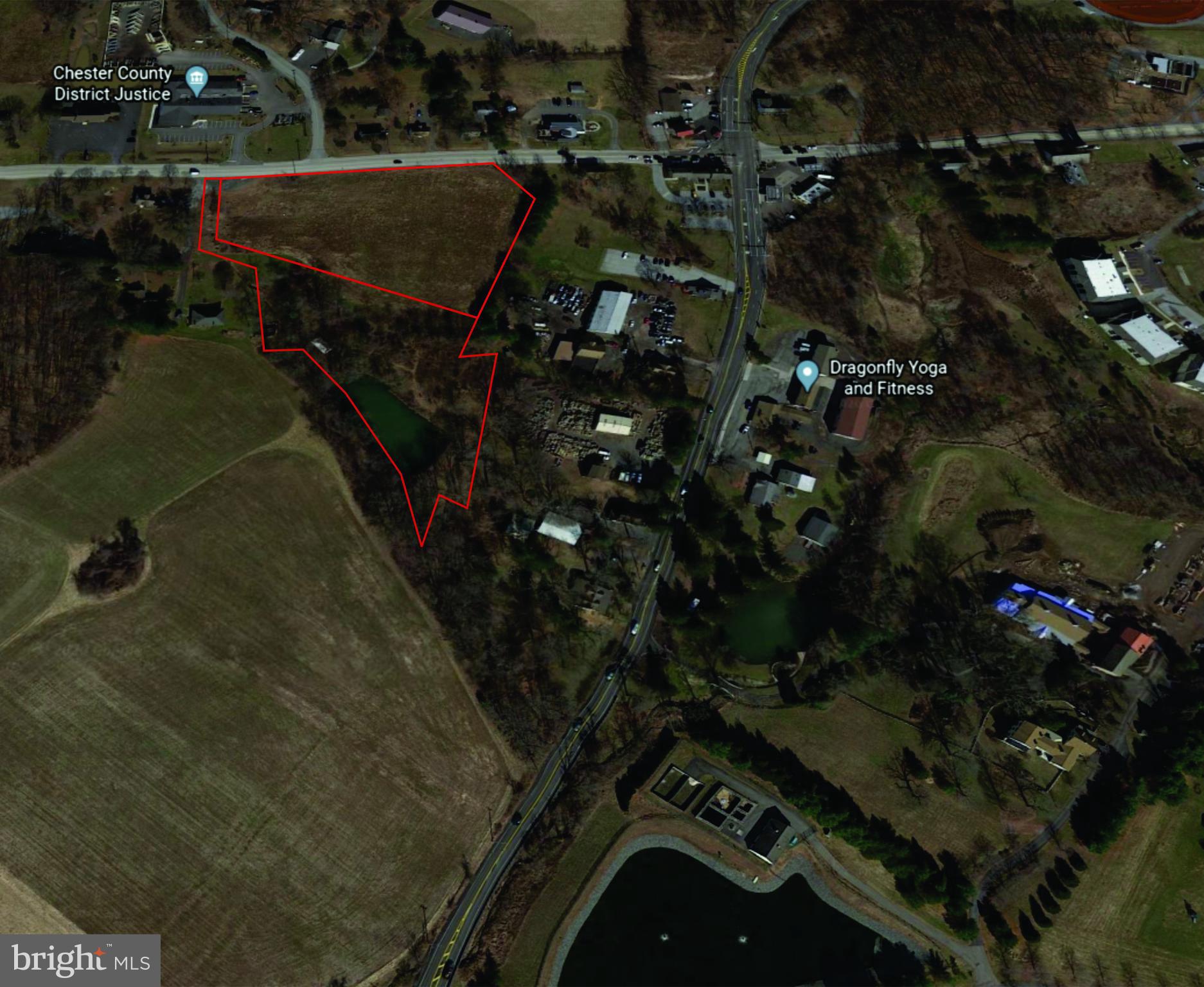 BACK TO THE MARKET this 7.3 total acres of land for sale in Chester County on Route 23 (Ridge Road). The addresses are 1050 Ridge Road (UPI: 20-4-127.2) and 1090 Ridge Road (UPI: 20-4-127). Lot 1 is 3.7 Acres of land with frontage on Route 23 and is being offered at $540,000.00. Lot 2 is 3.6 acres of land that rests behind lot 1 and is being offered at $225,000.00. The parcels of land are in the O & J Roberts School District in the Mixed Use Zoning District. Several uses in this District are: retail stores, business, administrative or professional offices, banks, financial institutions, barber shops, beauty salons, tailor, dressmaking, bed and breakfast, wholesaling, warehousing and distribution, church or other religious organizations, fraternal organizations, nursery, greenhouse, day care center and assisted living. The traffic count on Route 23 is 12,000 vehicles per day and on the corner of Route 100 the traffic count is 19,000 vehicles per day. This property has a level topography with a pond on the most southern end of the parcel.