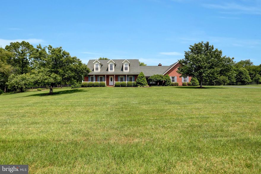 You will not want to miss out on this home. This all brick Cape Cod sits on 2 acres and is beautifully landscaped with a  large paver patio and gazebo ready for your summer parties. Inside you will find lots of natural light and an open floor plan with 4 bedrooms, 3 bathrooms, and a finished basement. The kitchen has granite counter tops and opens to the living  room with a brick fireplace. Hardwoods throughout the first floor and new carpet. There are 2 bedrooms on the main level and 2 bedrooms on the second floor. The basement is finished but still has large amount of storage and new flooring in the finished area. Located minutes from I81.  Come take a look at this gem before it's too late!  Schedule your private showing today.