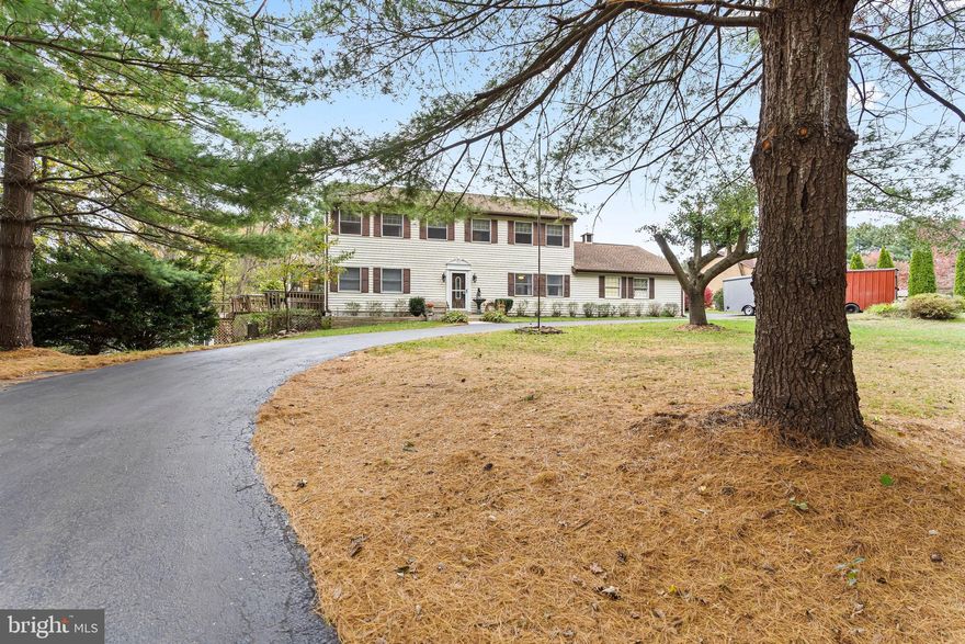 With almost 3,000 square feet and situated on just over 2 rural acres, this home offers it all! The main level offers a spacious family room, separate living room, dining room, ample kitchen with stainless steel appliances and a half bath plus an inviting sunroom. In addition, there is main level space available for a 5th bedroom, exercise room or hobby space…you decide. And it doesn’t stop there! You’ll be the envy of all your friends with a bar & game room, heated with an inviting wood stove and complete with a pool table and gaming machines. Plus a second kitchen area right off the game room allows for easy prep of all the party food.  You also get a main level laundry, tons of storage cabinets and utility sink. As you make your way upstairs, you’ll find 4 spacious bedrooms including the primary bedroom with an ensuite bath. There is also an additional full bath on the second level. The backyard is an oasis of its own, with an above ground pool, an expansive deck for outdoor seating, horseshoe pit, and space for a sizeable garden. Walk the path through the backyard to find a beautiful view of the neighboring pasture. And as you walk through the yard be sure to check out the sugar maple trees, wild berries and wild mushrooms. An oversized shed with a new roof offers you even more storage space for all of your needs. The bar/game room just had a new roof installed and the main house roof is only 10 years old for additional piece of mind.  You also get a two-car garage and ample driveway parking to host family and friends. Convenient to main commuter routes yet far enough away to enjoy the peace and ease of country life plus no HOA. This home has so much to offer and is just waiting for you to make it your own!