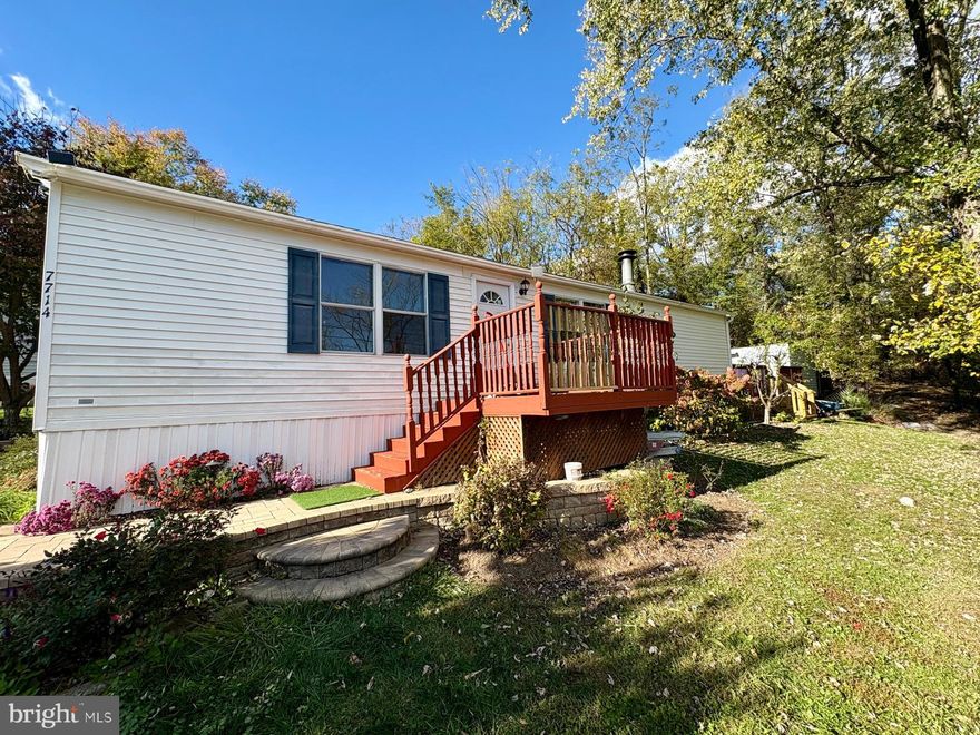 Charming and cozy 3-bedroom, 2-bathroom mobile home in Pheasant Ridge, Mount Airy, MD! This home features numerous recent upgrades, including a new roof in 2023, kitchen remodeled in 2020, microwave installed in 2025, and new flooring in the living room and kitchen in 2025. Both bathrooms were remodeled in 2020, and the water heater was replaced in 2021.
Enjoy outdoor living with a backyard deck added in 2025 and a shed with window AC installed in 2022. The ground rent includes water, making it an affordable and move-in ready opportunity. Don’t miss this well-maintained home with plenty of upgrades!