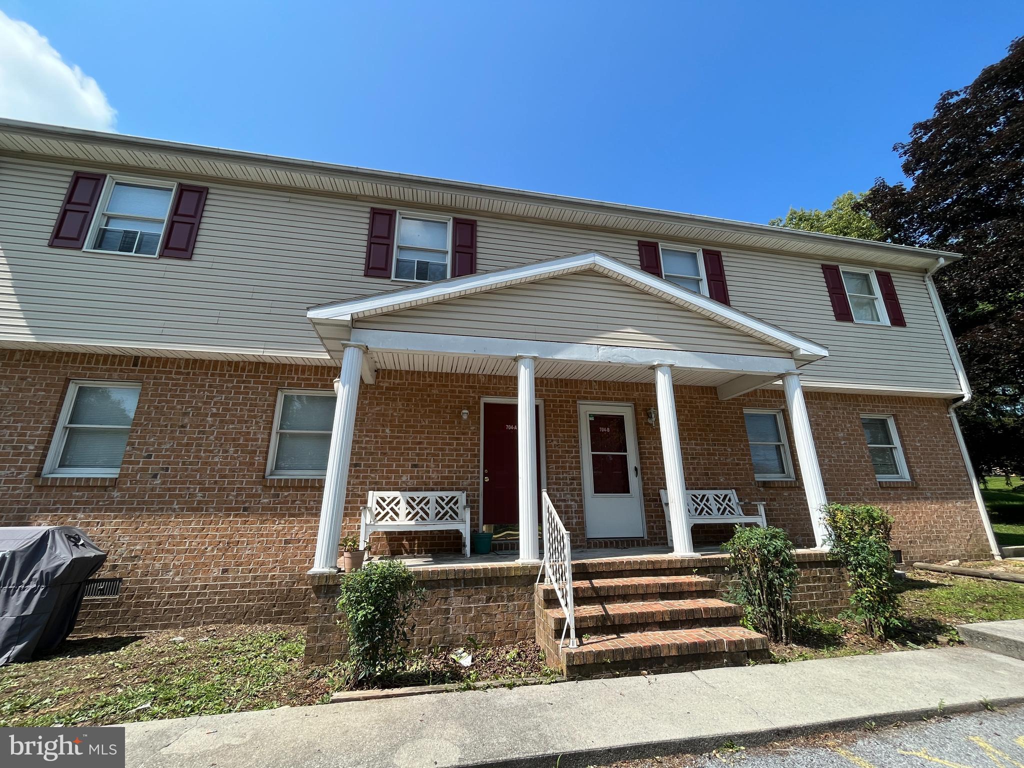 Spacious 2 bedroom, 1 bath apartment available for immediate move in! Features a large, eat in kitchen, big bedrooms with ample closet space, washer and dryer hook ups and plenty of parking! Close to I-81, perfect for commuting! Trash is included in rent, tenant will pay all other utilities. No pets and no smoking!