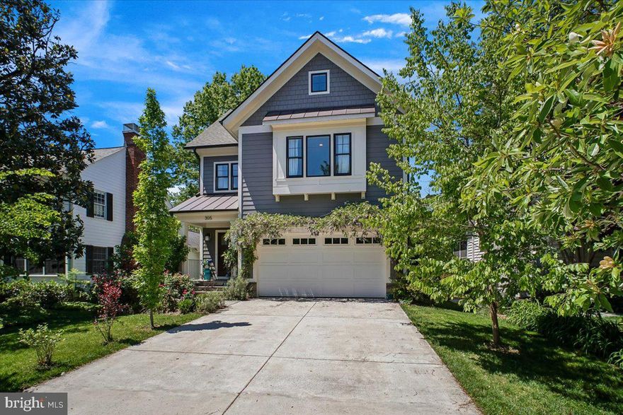 **OPEN HOUSE - Sunday 5/17 from 1 to 3 pm**STUNNING* 6-bedroom, 4.5-bath Craftsman in the heart of Falls Church City! From the moment you step into the bright, welcoming foyer, you’ll notice the beautiful hardwood floors and timeless architectural details that define this exceptional home. The main level offers an ideal open-concept layout, centered around a gorgeous chef’s kitchen that flows seamlessly into the spacious family room featuring a cozy fireplace, elegant tray ceiling, and direct access to the private rear deck — perfect for indoor-outdoor living. Adjacent to the kitchen is a charming eat-in dining area with custom banquette seating, creating the perfect spot for casual meals and gathering with family and friends. The kitchen is truly the heart of the home, showcasing an expansive quartz island, stainless steel appliances, subway tile backsplash, abundant cabinetry, and an oversized walk-in pantry. Also on the main level are a formal dining room with tray ceiling, a spacious private office with two skylights, a stylish powder room, and a functional mudroom with garage access. Upstairs, the luxurious primary suite is tucked away at the rear of the home and overlooks the lush backyard through a large picture window. The suite features a custom walk-in closet with built-ins and a spa-inspired bath complete with a freestanding soaking tub, dual vanities, built-in shelving, and an oversized frameless glass shower. Three additional generously sized bedrooms offer large walk-in closets, including one with a charming window seat beneath a picture window. Two additional well-appointed bathrooms and a convenient upper-level laundry room with sink and cabinetry complete this floor. The fully finished lower level provides exceptional flexibility with a private guest suite, expansive recreation room with walk-up access to the backyard, and two separate storage areas. Outside, enjoy a beautifully landscaped backyard filled with lush flowers, garden beds, and peaceful spaces to relax on summer evenings. Tucked away on a quiet non-through street, yet just moments from shopping, dining, and everything Falls Church has to offer, this exceptional home combines luxury, comfort, and convenience in one of the area’s most sought-after locations. Falls Church City Schools!
