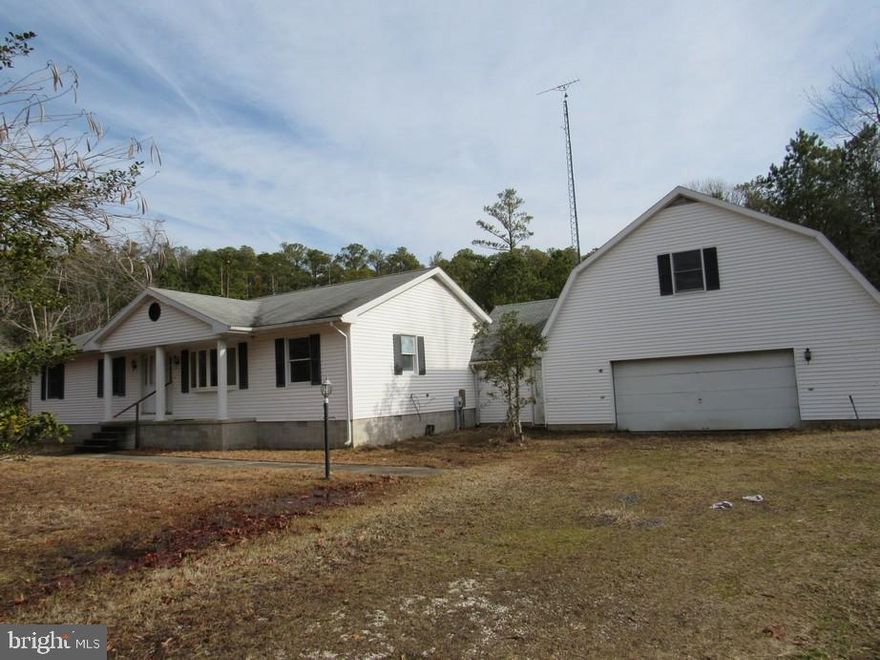 Located In Dorchester County Public School District near the Honga River on a 2.77 ac level lot. Incredible opportunity to earn sweat equity quickly. Detached Rancher with almost 1600 SqFt of finished living area PLUS an Enclosed Breezeway and an Attached Oversized 2-Story Garage. Home Features a Large Living Room, Eat In Kitchen, 3 Bedrooms, and 2 Full Baths. Additional Off Street Parking In Driveway, and More. This one won’t last long! Seller will make no repairs nor will the buyer be allowed to perform any before closing.  Buyer acknowledges that property is bank owned and sold in current condition with no repairs, warranties, disclosures or inspections provided by seller. EMD must be cashiers check. Buyer pays all transfer costs. BUYER TO VERIFY GROSS LIVING AREA. INFORMATION IN LISTING TAKEN FROM PUBLIC RECORD. FINANCED OFFERS REQUIRE PRE-APPROVAL. CASH OFFERS REQUIRE PROOF OF FUNDS, EITHER DATED WITHIN LAST 30 DAYS. This one won’t last long. Make your appointment for your private showing today! Exact type of on-site sewage disposal system is unknown. Owner occupied and Nonprofit buyers only for the first 30 days. Investor offers will be reviewed starting day 31. Sellers will review offers after the property has been on the market for 7 days. Equal Housing Opportunity.
