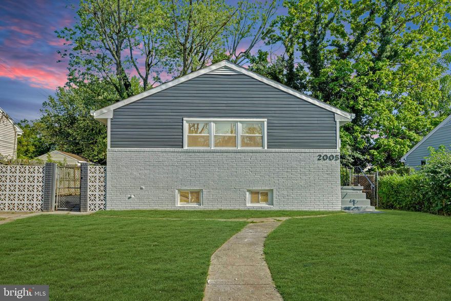 Custom Renovated Home in a Fantastic Area ! Home Offers Bright Open Floorplan. New White Oak Luxury Vinyl Plank Flooring. Custom Kitchen And Waterfall Quartz Countertops. Stainless Steel Samsung Appliances. New White Shaker Soft Close Cabinetry. Recessed Lighting Throughout. New Plush Carpet. 3 Bedrooms on Upper Level. 1 Bedroom and Stunning Full Bath on Lower Level. . Large Family Room on Lower Level w/  Wet Bar w/ Beverage Cooler.  Bonus Storage/Office Room on Lower Level. New Windows 2023.  Large Patio in Rear with Cafe Lighting and Basketball Hoop.  Large Parking Pad plus Street Parking.  Storage Shed in Rear.  Great Commuter Location Close Proximity to I695, I70, Owings Mills and Baltimore.  Make this your home today!