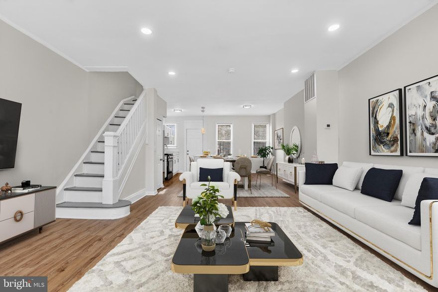 Welcome to 2727 Baker Street!
This beautifully updated and move-in-ready home is one you won’t want to miss!

Freshly painted throughout, the home features brand-new flooring, appliances, furnace, AC, and water heater. The main level offers a living room, dining space, and a beautifully updated kitchen with granite countertops and sleek stainless steel appliances.

Upstairs, you’ll find a primary bedroom, two additional bedrooms, and a fully renovated hallway bathroom. The lower level is  an open that is full of potential, offering excellent storage or the potential to be finished into additional living space to suit your needs.

Venture outside to enjoy the  fully fenced-in backyard, featuring a brand-new wooden fence for added privacy.

Schedule your showing today and discover all that this turnkey Baltimore home has to offer!