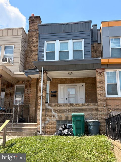 Townhouse For Sale - 4718 Sheffield Avenue<br/> PHILADELPHIA, PA 19136