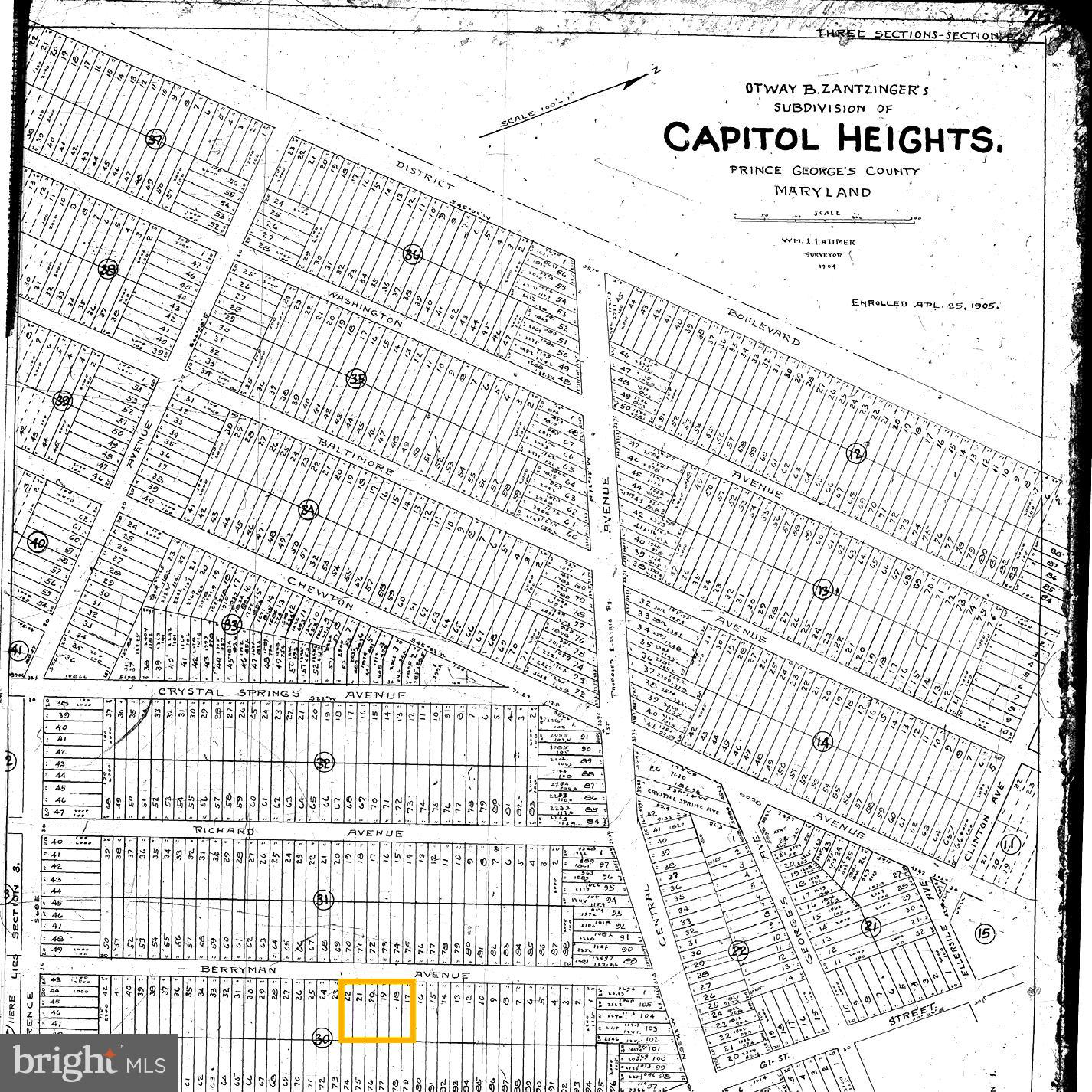 CAPITOL HEIGHTS - Land