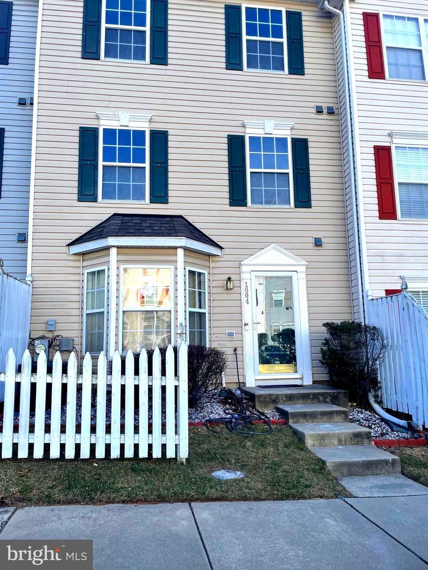 Beautiful 3 BR, 2.5 BA Home for Rent in Asbury Woods! Nestled in the serene community of Asbury Woods, this stunning 3-bedroom, 2.5-bathroom home offers nearly 1,700 sq ft of living space with all the modern amenities you need. The home is situated in a great neighborhood with lovely parks, perfect for those who appreciate a peaceful environment.

Key Features:
- Spacious 3 bedrooms, 2.5 bathrooms
- Nearly 1,700 sq ft of living space
- Quiet Asbury Woods community
- Close proximity to NSA and Ft. Meade
- Well-maintained neighborhood parks
- Ideal for tenants with a homeowner spirit

Requirements:
- All adults over 18 must complete an application
- Application fee: $55 (apply via provided link)
- No pets and no smoking
- Tenant responsible for all utilities and landscaping
- Renters Insurance required
- Ready for occupancy starting July 
- Renters Benefits Package