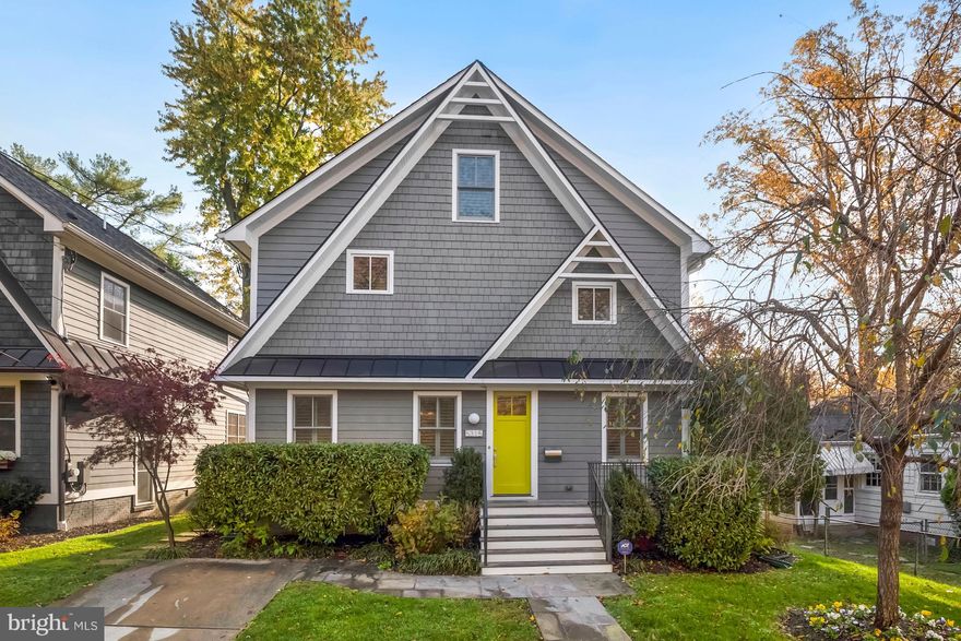 **Offers Due Tomorrow, November 9th at Noon**

Located in Chevy Chase within walking distance to the Metro and the Whole Foods, this beautiful 4 bedrooms, 3.5 baths, 3 story Craftsman residence is in move-in condition and is thoughtfully designed to accommodate working from home comfortably. 

This home’s chic exterior holds over 3,200 square feet of spacious interiors crafted for everyday living.  Its main level offers a dazzling open concept Kitchen, Dining and Living Room with high ceilings and a gas fireplace.   A well-sized screened porch off the dining room leads to the private backyard.  The kitchen holds a commanding presence and boasts high-end appliances and an ample-sized counterspace.
 
Built with functionality in mind, this level also provides an office with frosted French doors for privacy, a half bath, a large coat closet, and stairs leading to the lower level just off the entry foyer.  The lower level is perfectly primed as an exercise room or a kid’s playroom and features industrial accent lighting and a large storage room artfully concealed by barn doors. 
 
The third level living is expansive and mindfully laid out.  The primary ensuite enjoys plenty of natural light, tray ceilings, a large walk-in closet, and a spa-like bath.  The other two bedrooms on this level are spacious and equipped with large walk-in closets.  There is also a convenient laundry closet with plentiful shelving for storage.  The fourth level holds a second ensuite bedroom with unique design elements.  It can be used as an alternative primary suite, a media room or as a live-in au pair suite.
 
This residence is a commuter’s dream!  Graced with its own parking, the home is centrally located within walking distance to the Friendship Height’s Metro, Mazza Gallerie and Chevy Chase’s most exclusive shopping and restaurants.  It sits across from Willard Avenue Neighborhood Park and is just blocks from the Capital Crescent Trail.