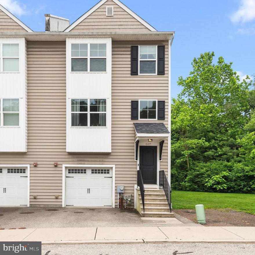If you lived here, you would be home by now! Haven't you always wanted to be that person??  This 2017 Conshohocken Contemporary styled End Unit townhome sits on a non-thru street  and offers privacy PLUS  a PRIME commuter location. (Just 2 minutes from the Matsonford/Rt 476 interchange or a short walk to the train station )  4 bed, 2 full bath plus 2 half bath approx  2,000 SF of living space and you will appreciate it all! The main level Kitchen/Dining/Living Room  combination features white shaker-style cabinetry, granite countertops, stainless steel appliances , gas cooking ,a walk-in pantry, and peninsula with bar seating .The Kitchen flows seemlessly into the Dining /Family room with plenty of space for all your furniture. BONUS-2nd story deck is accessed  from living room and offers a great space to Grill & Chill  . Next continue upstairs  to the sleeping level with a large primary owners suite and bathroom plus large walk in closet with custom closet built in organizers Two more generously sized bedrooms are served by hall bath directly adjacent to the 2nd floor laundry area. Last but not least, finish up the tour on the lowest level .The area is currently set up for entertaining  and features a bar , couches, plus extra sleeping arrangements for guests .This stylish, modern home offers  a fantastic location, great space, and a ton of stylish upgrades.  Make it yours today!