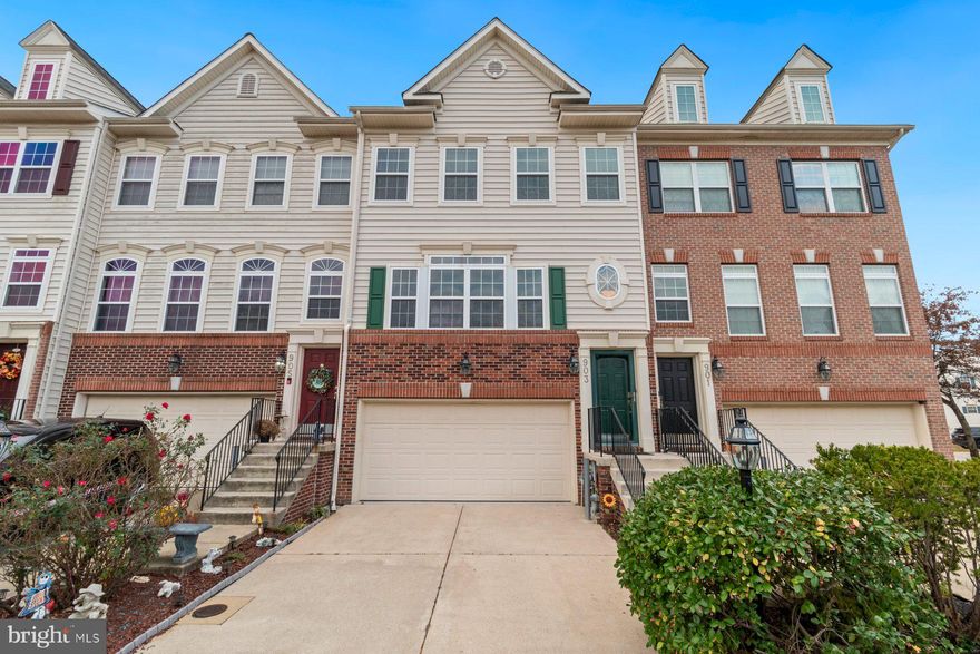 Beautiful and Spacious interior unit townhouse in popular Tanyard Springs. Lots of natural sunlight. Deck, fence, brand new hot tub, PAID OFF SOLAR PANELS, which will help save on electricity usage.  Main level offers a spacious living room, kitchen, dining room, sunroom and powder room. Upper level offers the master suite with his and her closets, two oversized guest bedrooms with a bathroom to service those rooms, and laundry closet.  Above ground basement is another great space that can be anything you would like: a bedroom, an office space, a family room, or all of the above.  LOTS OF PARKING AVAILABLE IN FRONT OF THE HOUSE. Community amenities include an in-ground pool, tennis and basketball courts, 24 hr fitness center, 4 playgrounds, 3 dog parks, grilling picnic areas, over 3 miles of walking trails.  Available for occupancy on December 18, 2025.