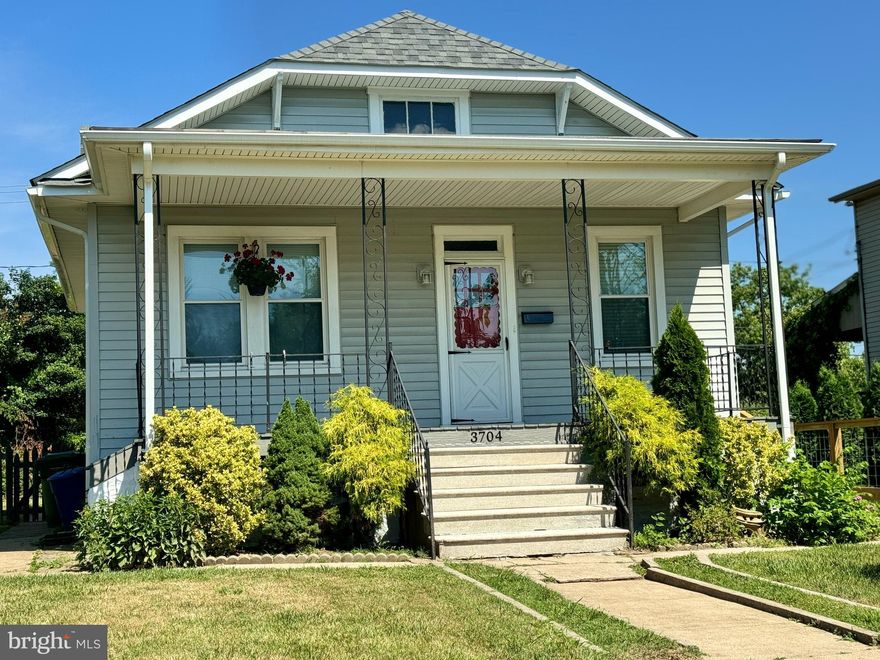 Welcome to your new home in the charming neighborhood of Violetville! This delightful 2-bedroom, 1-bath residence is nestled on a quiet dead-end street, offering peace and privacy.
As you approach, you'll be greeted by a large front porch, perfect for relaxing and enjoying your morning coffee. Step inside to discover a freshly painted interior with beautiful hardwood floors that add warmth and elegance to the living spaces. The bedrooms have been updated with new carpeting, providing a cozy and comfortable retreat.  The spacious back yard is ideal for outdoor activities, gardening, or simply unwinding in your own private oasis.  Conveniently located with easy access to both I-95 and I-695, commuting is a breeze, making this home a perfect blend of tranquility and accessibility. Don’t miss out on this fantastic opportunity to own a piece of Violetville charm!