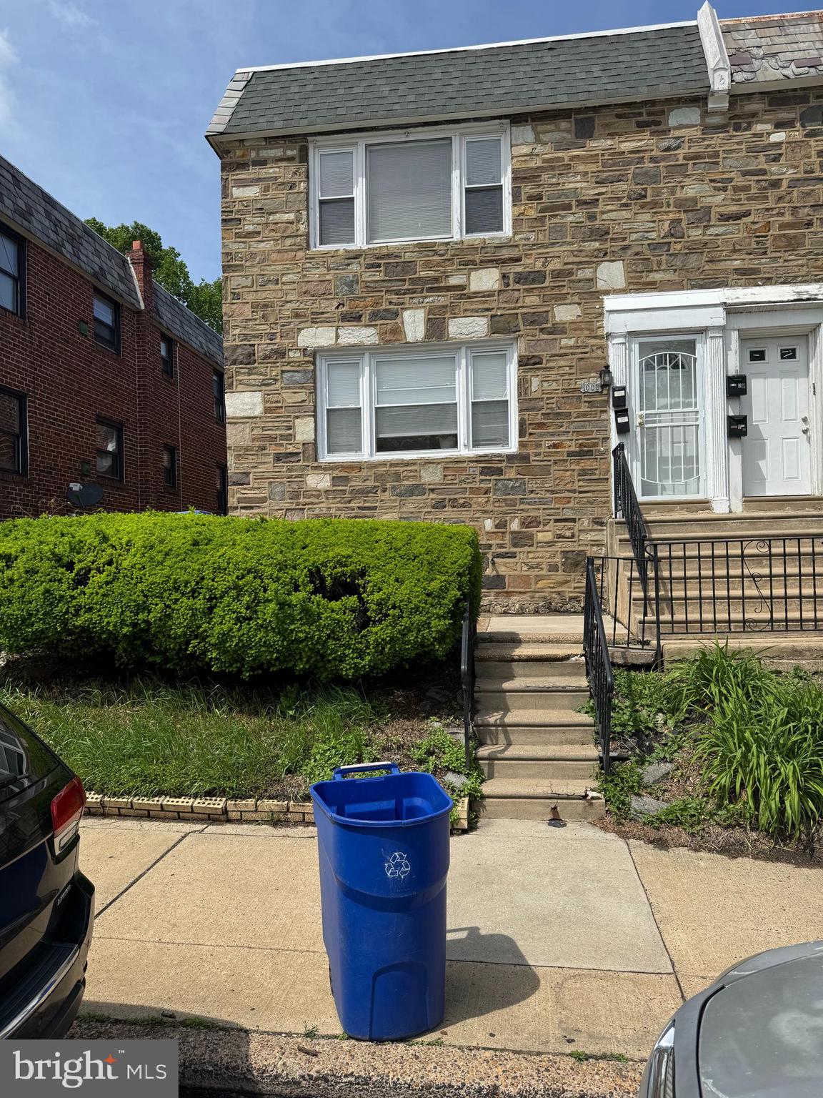 Fantastic opportunity to own this modern stone twin duplex with two, 2 bedroom apartments and 2 garages. located in the heart of East Oak Lane First floor Unit-feature a sun -filled spacious living room with
beautiful parquet floors, an updated kitchen with a pass-through window, a separate dining area, 2 generously sized bedrooms with large closets., bathroom with linen closet and a walk down into a finished basement with powder room (half-bath) , laundry room has washer/dryer, with garage access!
Unit 2-second floor offers beautiful parquet floors, a large sunny living room, with a separate dining area, 2 generously sized bedrooms, modern kitchen and bath.