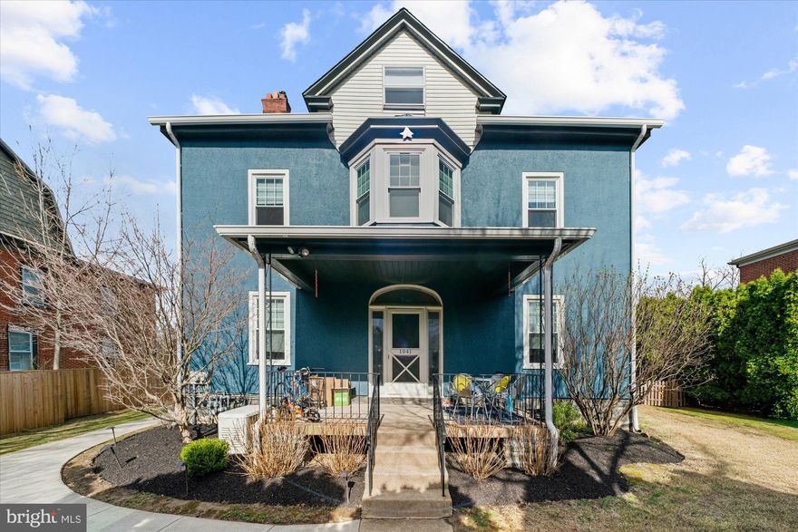 Hurry to see this beautiful and massive 4 Bedroom, 2 Bath rental. Completely updated with giant windows to let in natural sunlight. Stunning crown moldings everywhere, high ceilings and glorious hardwood floors. This rental includes the second and third floors of a wonderful 1900's colonial with your own private grand entrance with an inviting front porch! Large closets are everywhere for lots of storage, as well as basement storage. There are 2 dedicated parking spaces, as well as street parking for friends and family. No stone has gone unturned in making this grand dame of a house into a spectacular large, new, bright, and incredibly comfortable home. Walk to everything the town center of Bryn Mawr has to offer... restaurants, movies, boutiques, markets, train, hospital etc... Come and upgrade your life!  Not student approved.