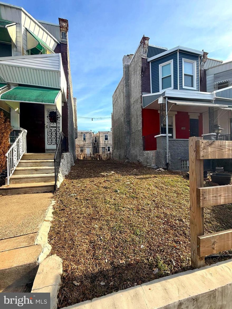 Attention developers and builders. This lot is part of a 5-property package including:  1831 N Bucknell St (Tax ID: 322134700), 1826 N. 23rd St (Tax ID: 322115800), 347 N Felton St (Tax ID: 341247100), and 1733 Edgley St (Tax ID: 321191000) for $272,000. Seller is motivated and prefers to sell as a package. AS-IS.
